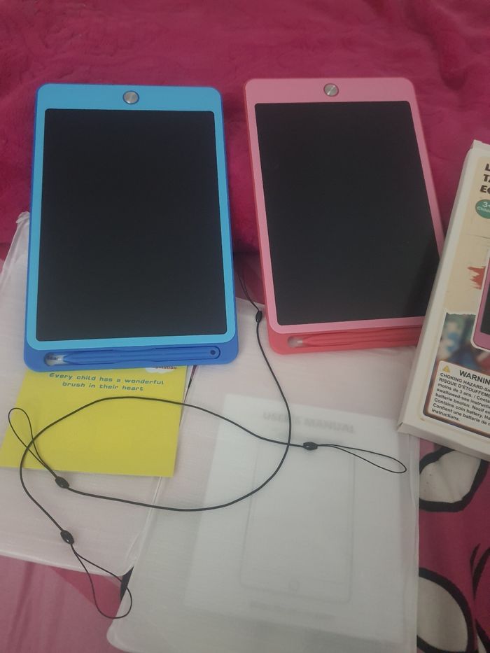 Lot de 2 petites ardoises +3ans - photo numéro 2