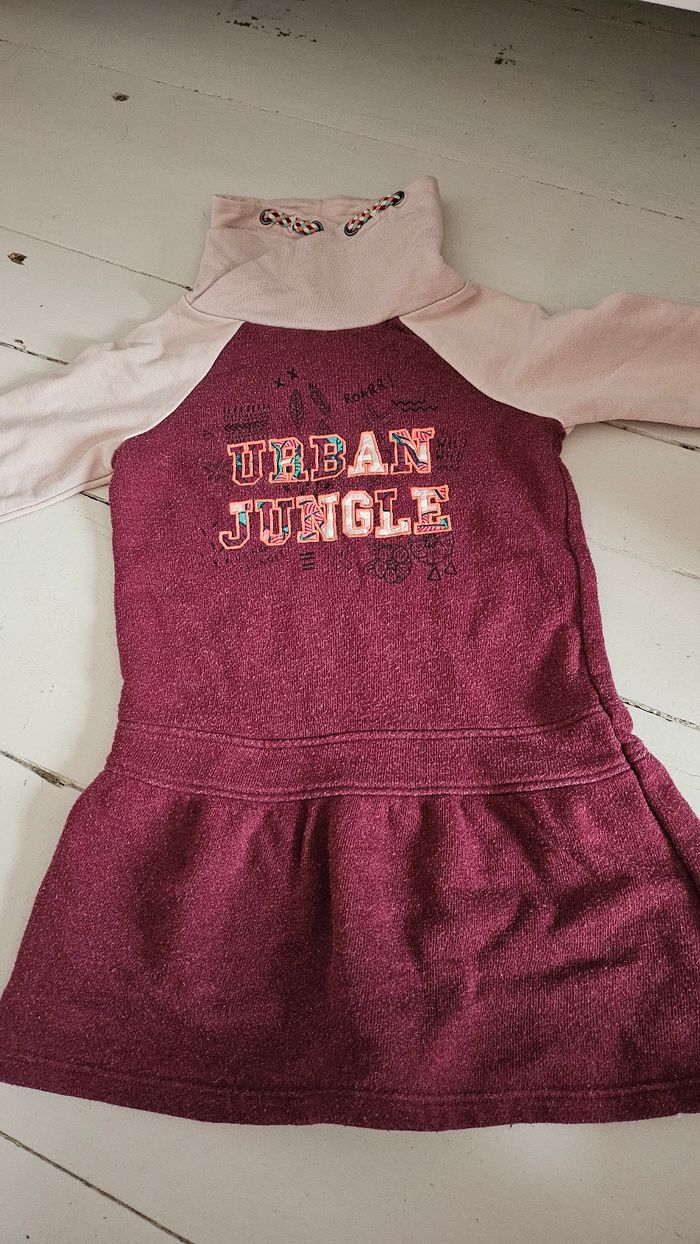 Robe Tunique col roulé Dpam 3 ans