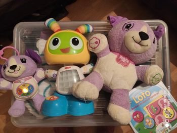 Lot jouet interactif premier âge VTech memo