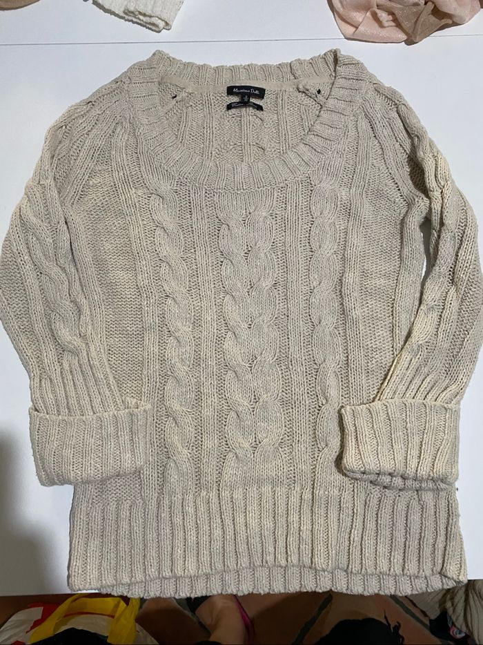 Pulls gris Massimo dutti taille S