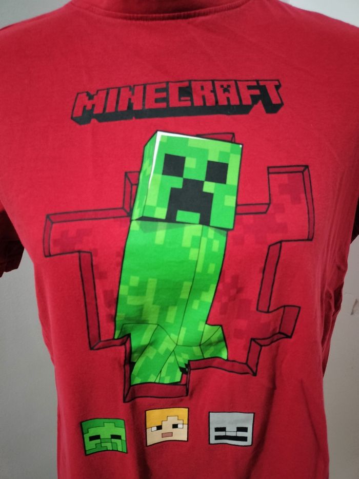T-shirt manches courtes Minecraft Primark T.S ou 16 ans - photo numéro 2