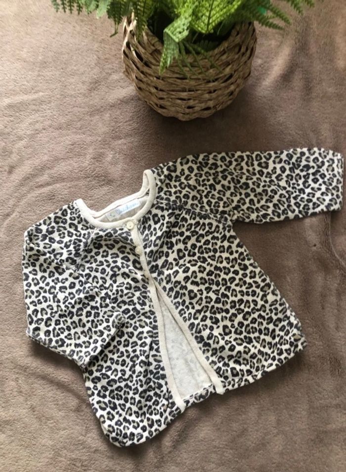 Gilet léopard fille Kitchoun