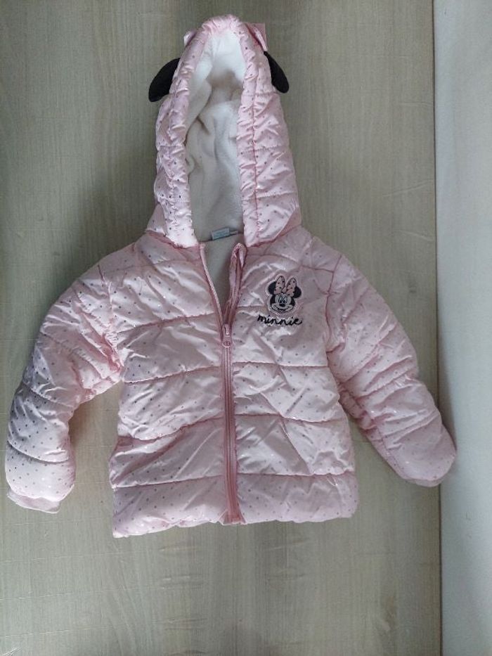 Manteau Minnie fille 18mois