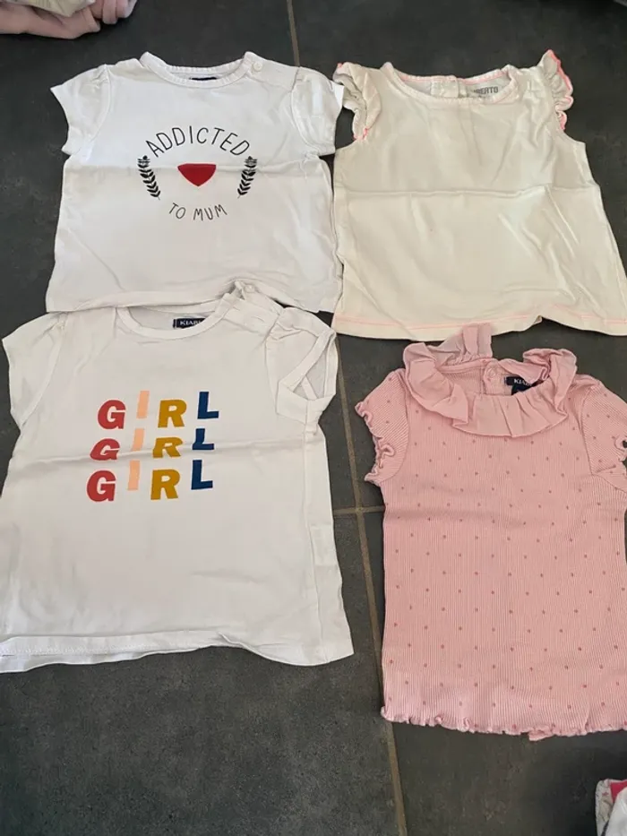 Gros lot de vêtements fille 9 mois 45 pièces - photo numéro 11