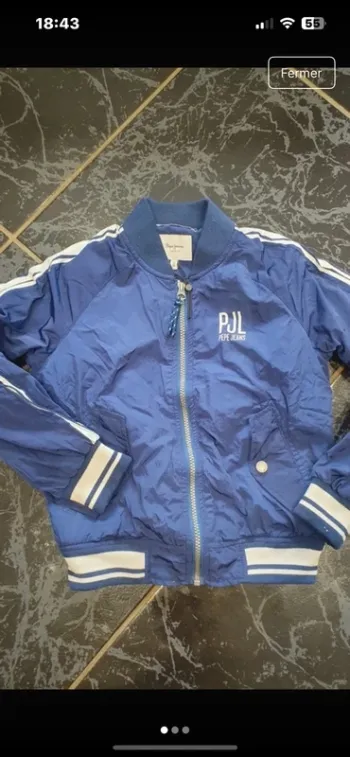 Veste pépé jeans