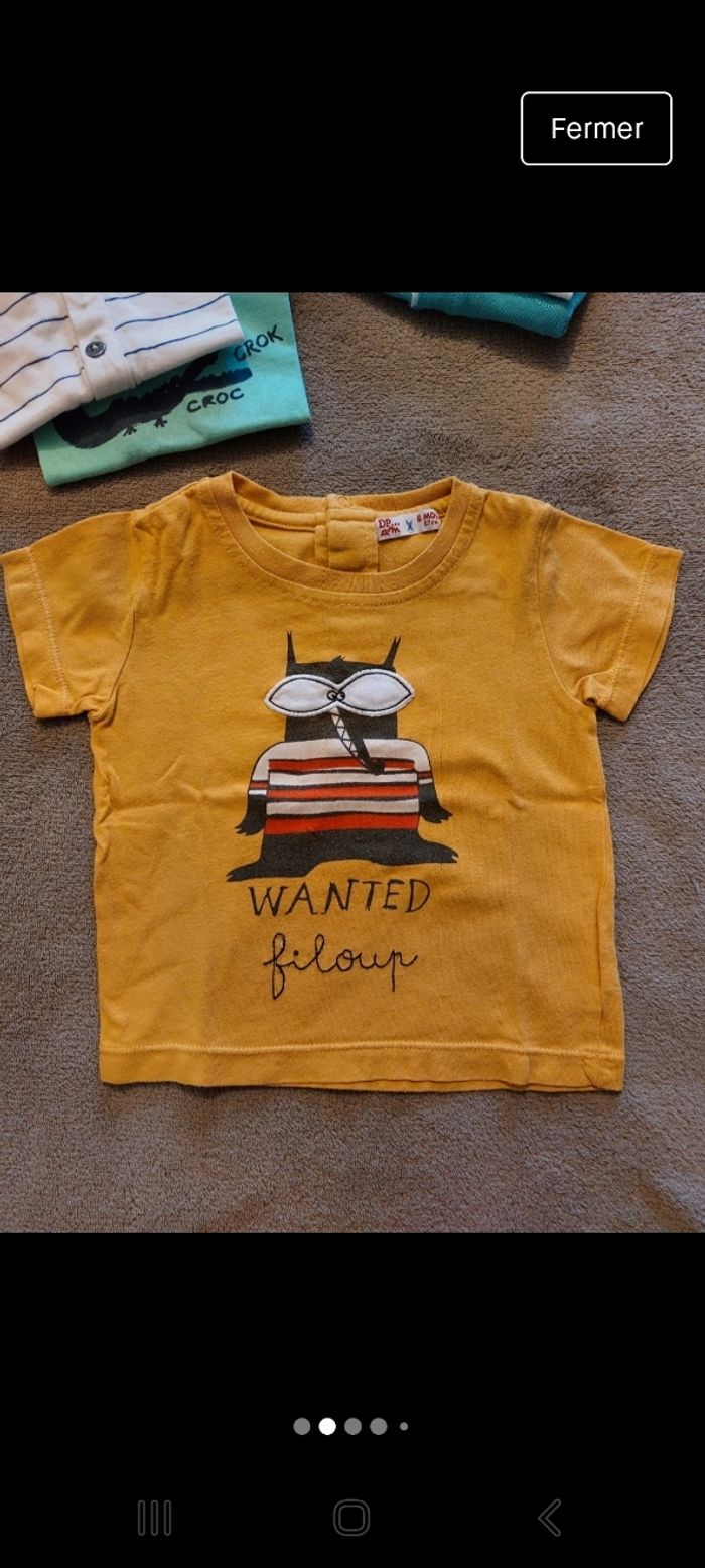 Lot de 5 t shirt - photo numéro 2