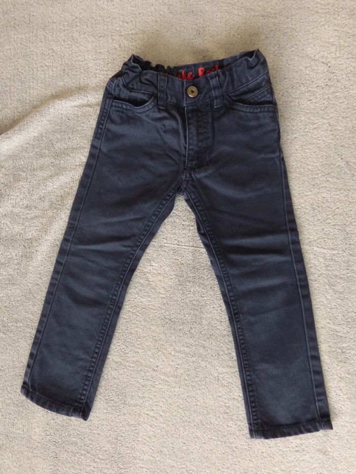 Pantalon bleu marine Tape à l oeil 2 ans