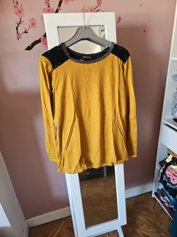Pull dos dentelle t44