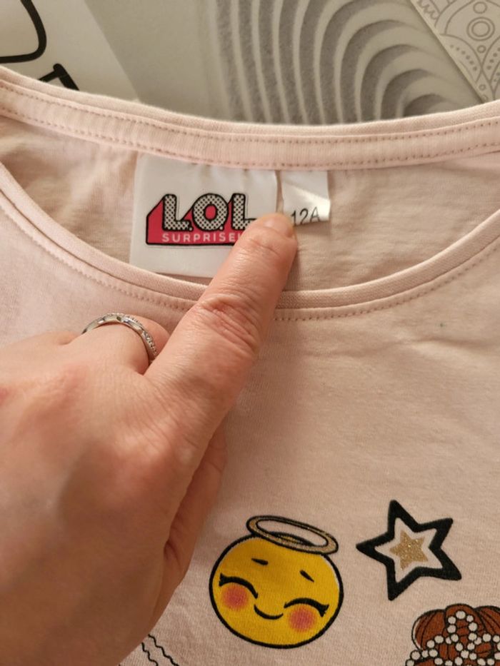 Tee-shirt manches longues LOL 12 ans - photo numéro 2