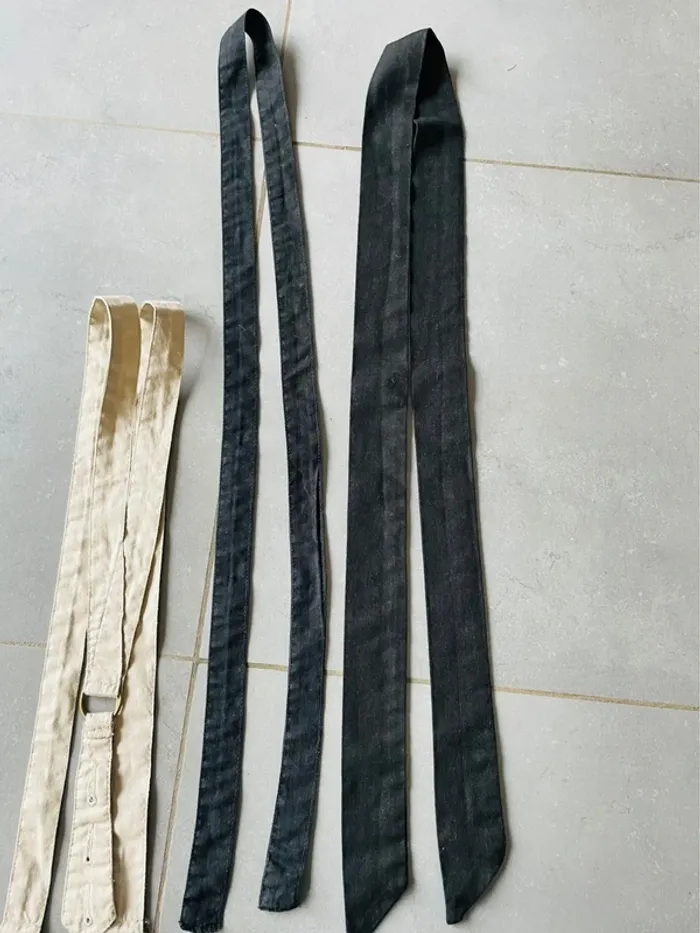 Lot ceintures en tissu été - photo numéro 4
