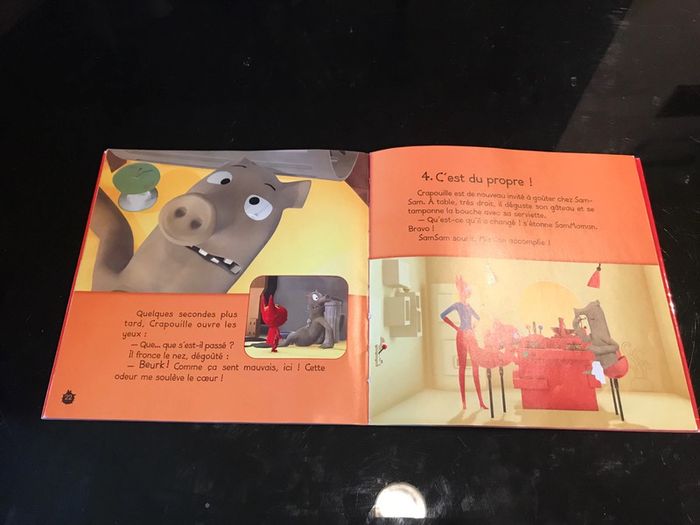 Livre Sam Sam crapouille devient propre - photo numéro 3