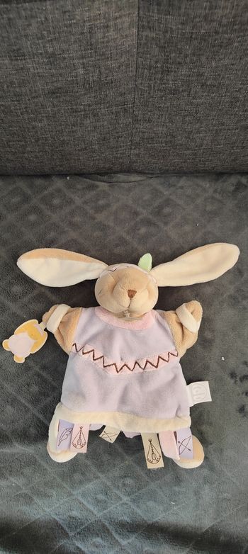 Marionnette lapin indien zig zag