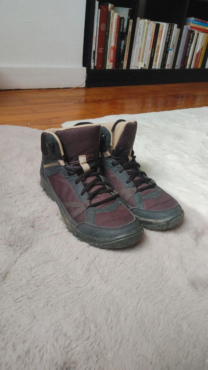 Chaussures de randonnée montante en toile