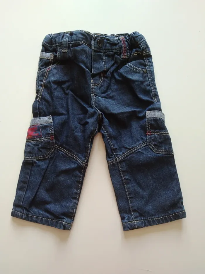 pantalon jean okaidi garcon 12 mois