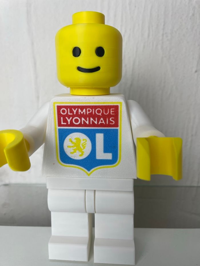 Figurine Lego OL Olympique Lyonnais - photo numéro 3