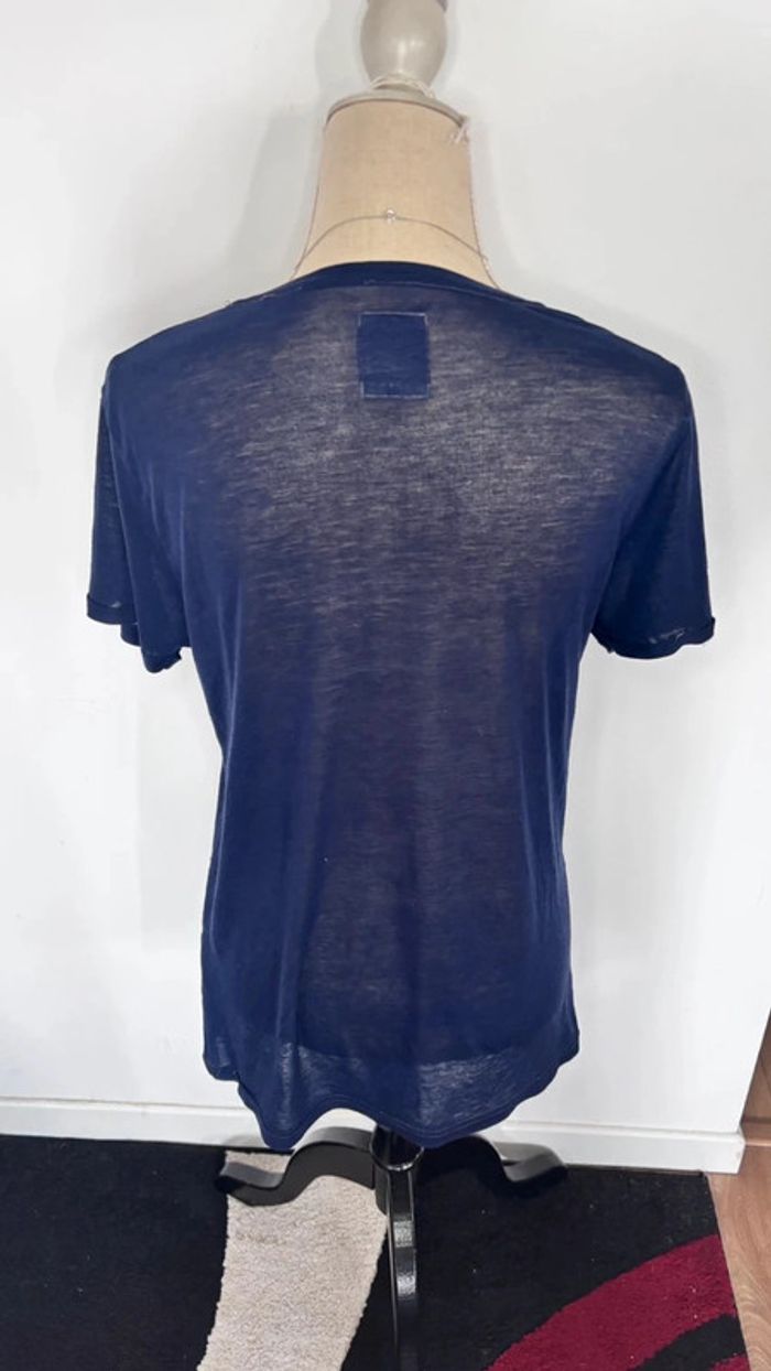 👕 tee shirt bleu marine #devred taille S - photo numéro 3