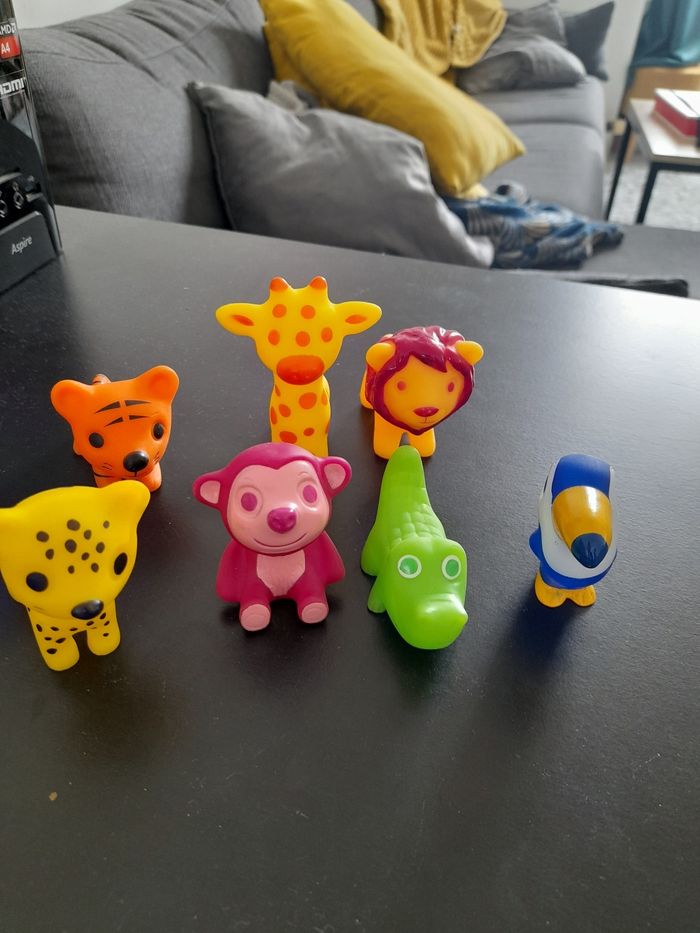 Lot animaux plastique