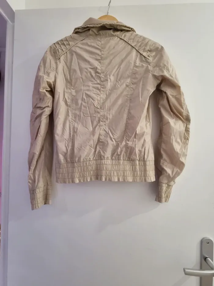 Veste bomber beige - photo numéro 2