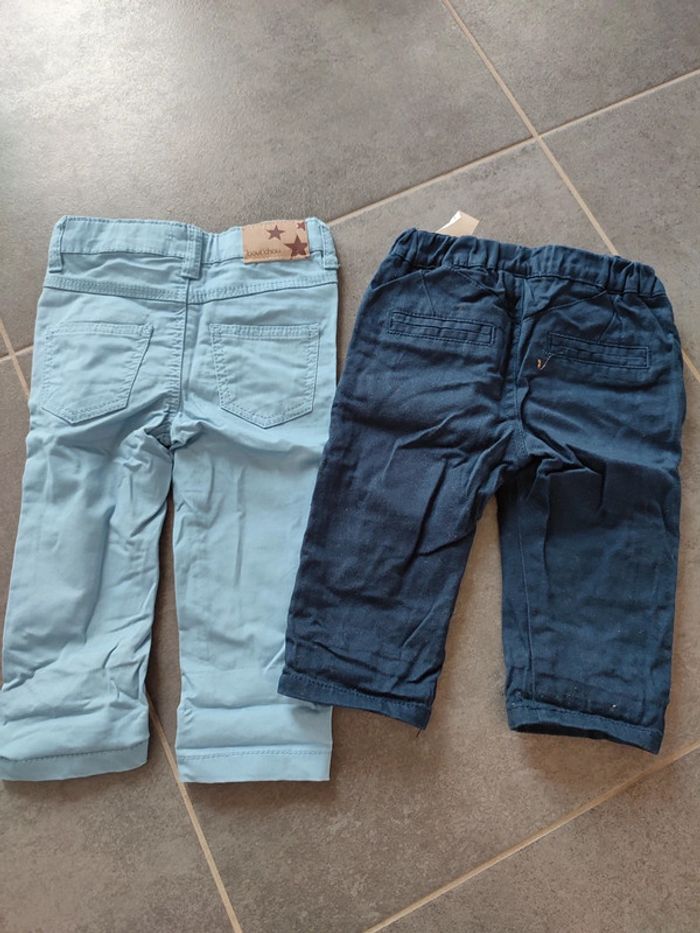 Lot 2 pantalons 6 mois - photo numéro 3