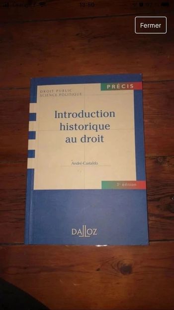 Introduction historique au droit