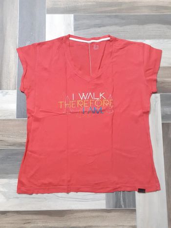 T-shirt femme rose taille L neuf