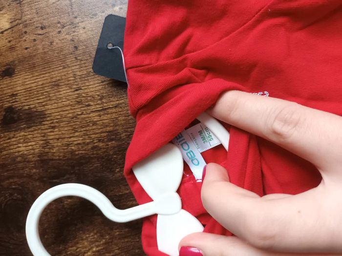 Tee shirt rouge 3m - photo numéro 2