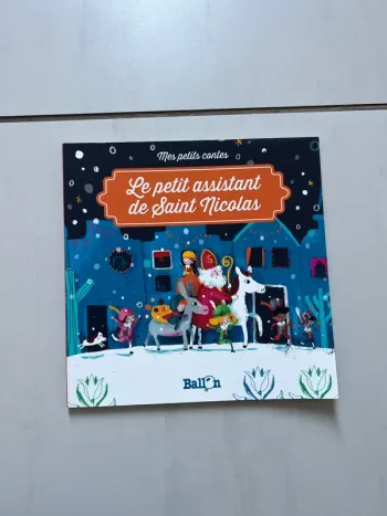 Le petit assistant de Saint Nicolas ~ livre enfant