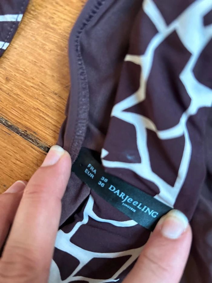 Neuf magnifique maillot de bain 2 pièces Darjeeling taille 38/90C - photo numéro 7