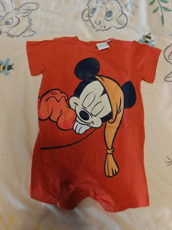 Barboteuse Mickey Disney 3mois