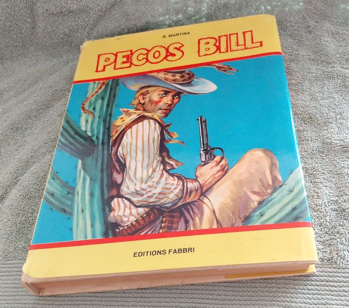 Pecos Bill éditions Fabri 1965 Guido Martina illustrations de Cattaneo 1965