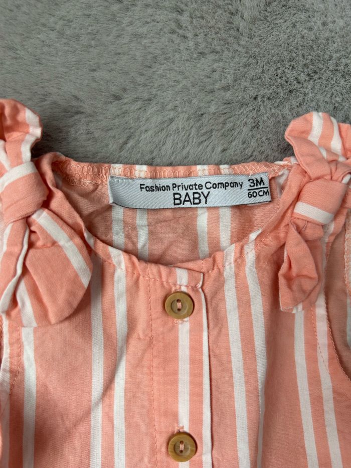 Robe d’été bébé fille 3 mois - photo numéro 3