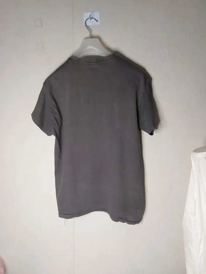 Tee-shirt imprimé gris B&C - photo numéro 2