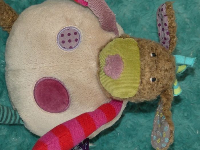 Doudou chien musical Moulin roty jolis pas beaux 🐶 - photo numéro 2