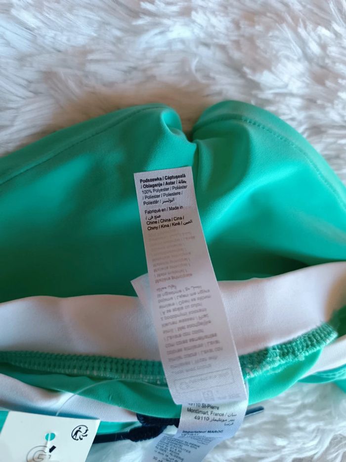 Short de bain NEUF Avec Étiquette T. 12 mois Gemo Baby - photo numéro 11