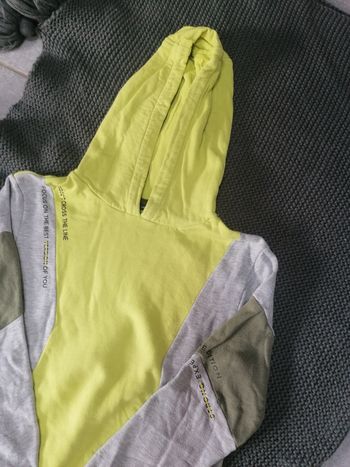 Pull sweat-shirt à capuche garçon 10 ans