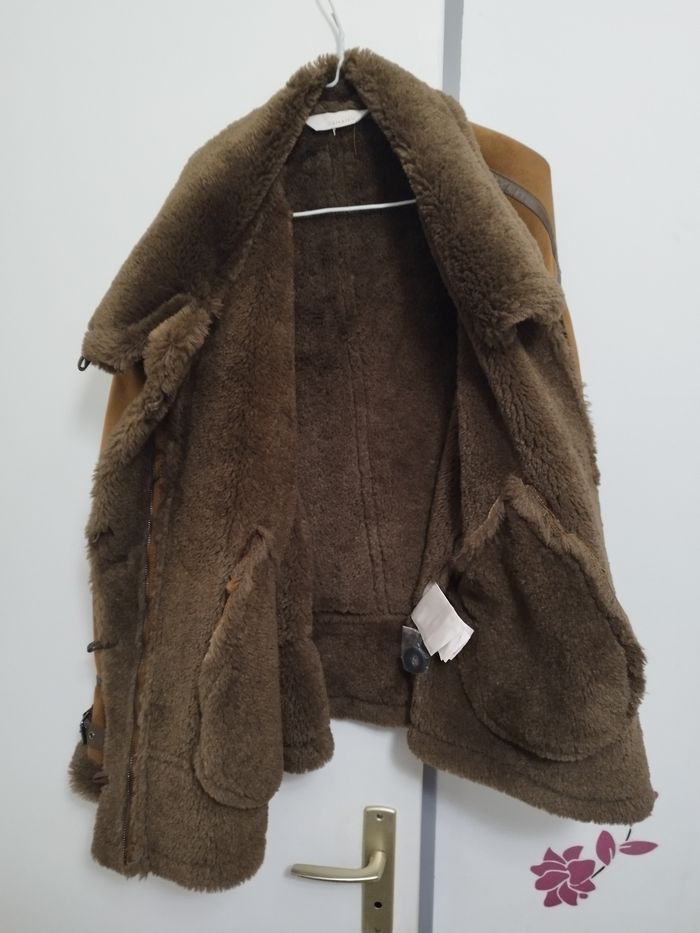 Blouson d'hiver femme Camaïeu fourrure à l'intérieur taille xl - photo numéro 4