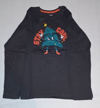 Tee-Shirt noël  ML garçon 12 ans