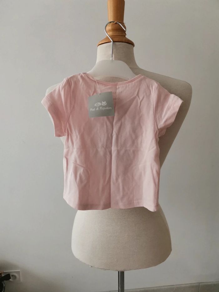 Tee shirt rose pale - photo numéro 2