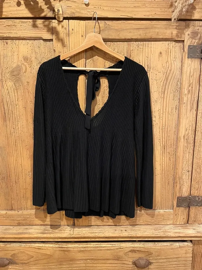 Pull Sezane t M noir