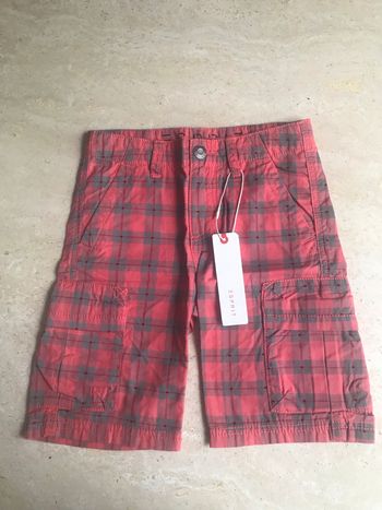 Bermuda « Esprit » à carreaux - Taille : 7 ans (122)