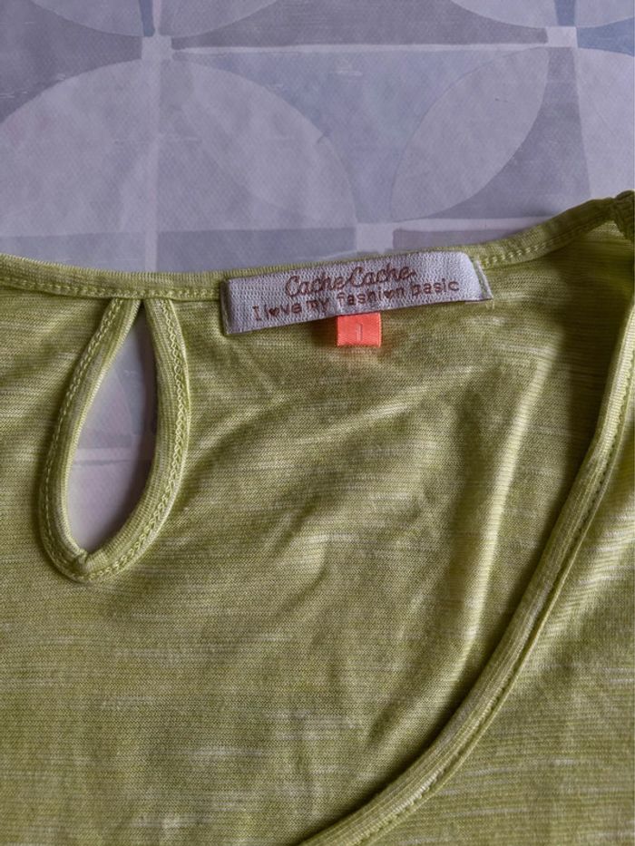 T shirt femme 36 / S / 1 - Cache Cache - neuf - photo numéro 3