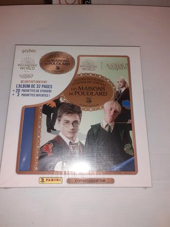 Panini collector maisons de poudlard