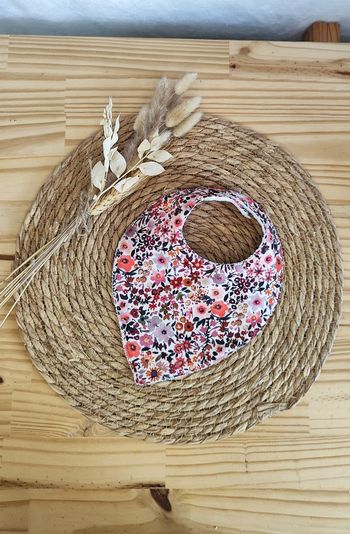 Bavoir bandana aquarelle 