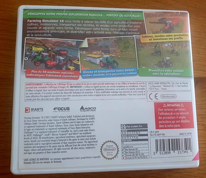 Jeu pour Nintendo Farming Simulator - photo numéro 2