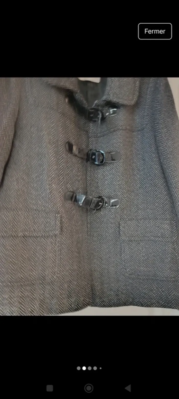 Manteau 100%laine weill parfait état - photo numéro 2