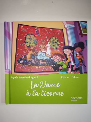 Livre Mac Donald's - La Dame à la licorne
