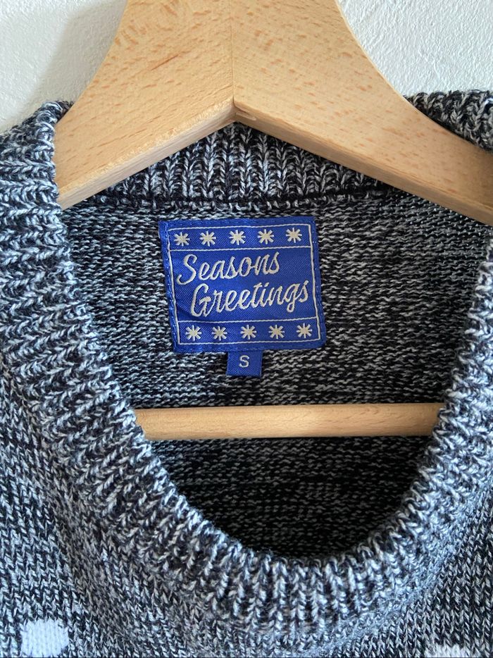 Pull de Noël gris - photo numéro 3
