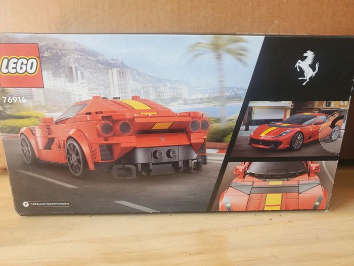 Lego Speed Ferrari rouge. - photo numéro 2