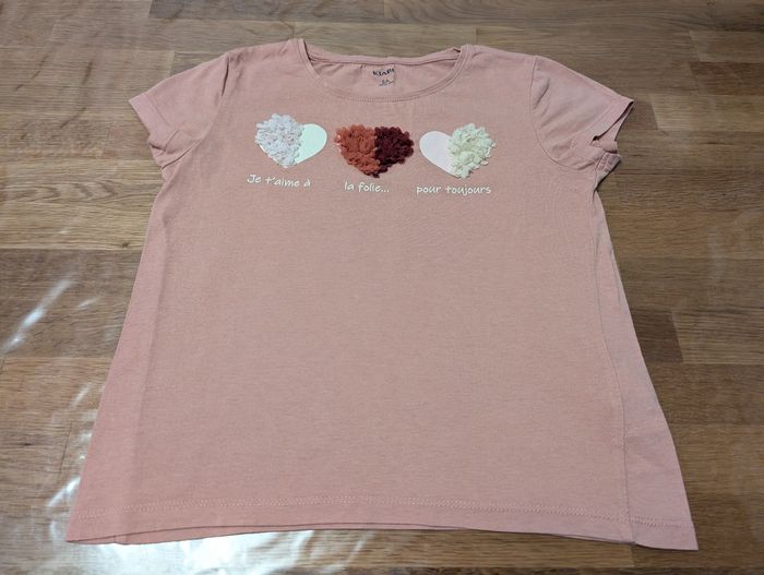 T-shirt fille 8 ans Kiabi - photo numéro 2