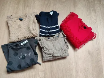 Lot de robes automne hiver 9 mois